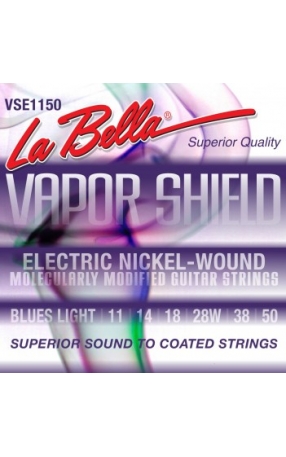 מיתרים לגיטרה חשמלית LA BELLA VAPOR SHIELD 11-50