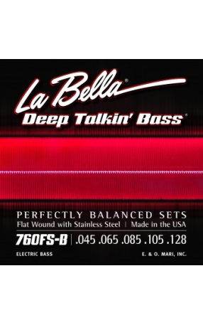 מיתרים לגיטרה LA BELLA DTB 760FS-B