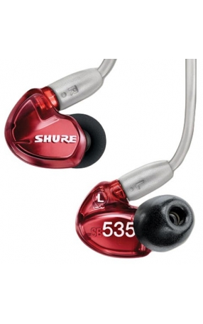 אוזניות SHURE SE535 RED