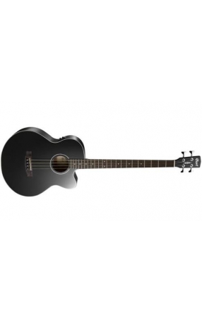 גיטרה בס אקוסטית מוגברת כולל נרתיק CORT AB850F BK
