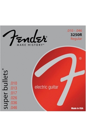 מיתרים לגיטרה חשמלית FENDER Super Bullers 010-046