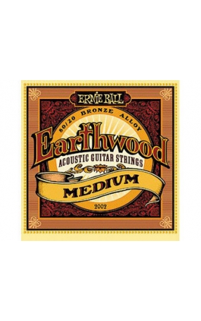 מיתרים לגיטרה אקוסטית ERNIE BALL 2002