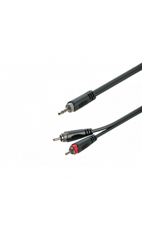 כבל 3.5 PL-2RCA כפול 2 מטר