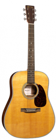 גיטרה אקוסטית מוגברת + נרתיק MARTIN D13E RETRO WALNUT Spruce / WALNUT